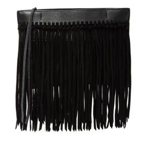 Rebecca Minkoff Stevie Fringed Clutch